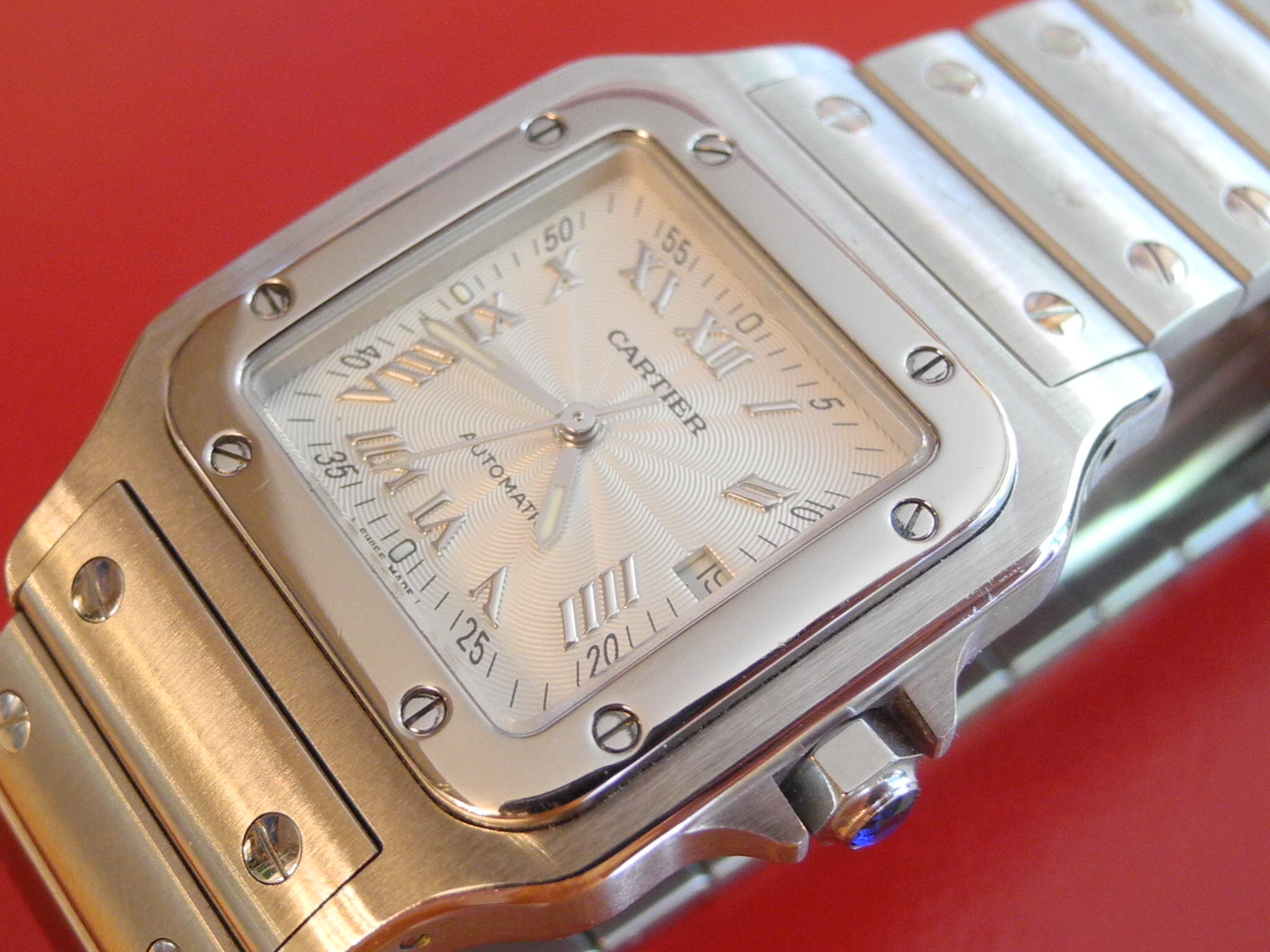 cartier herrenuhr automatik