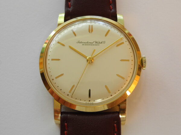 iwc vintage gold